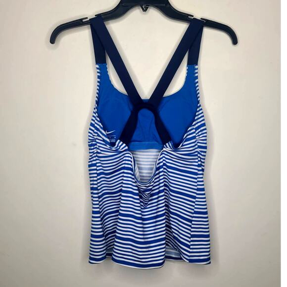 NWT Nike blue stripe tank top - medium - Picture 3 of 4
